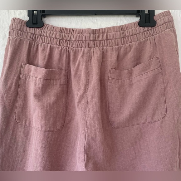 North River Outfitters 100% cotton mauve colored, wide leg, beachy pants; size L - Picture 2 of 9